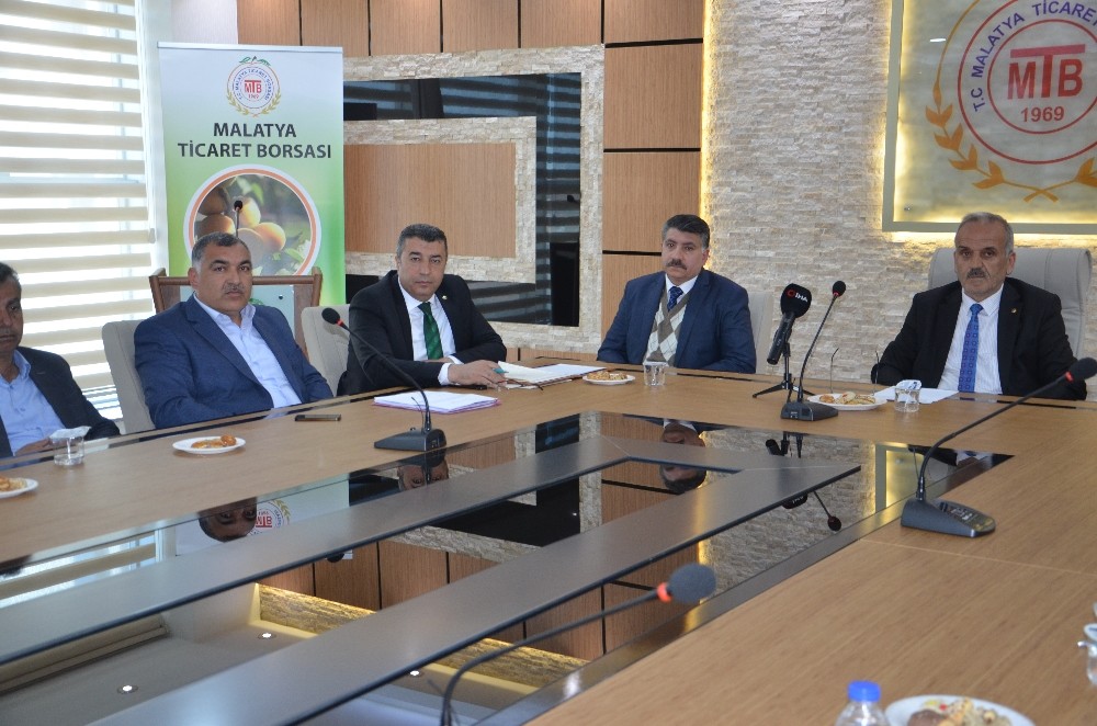Malatya Ticaret Borsası Nisan ayı meclis toplantısı yapıldı 
