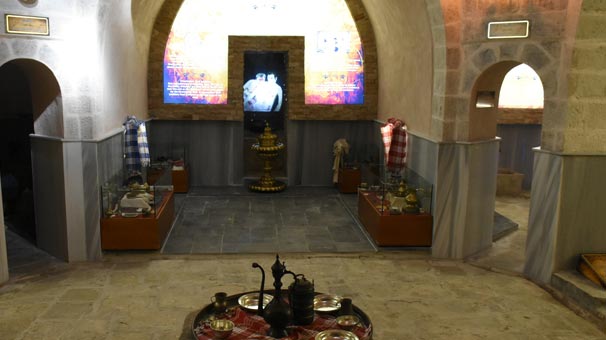 Malatya'da 200 yıllık harabe hamam, müzeye dönüştürüldü