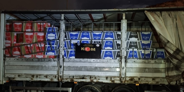 Malatya'da 5 milyon adet makaron ele geçirildi!