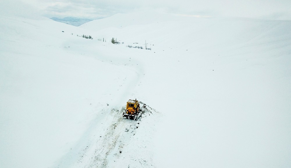 Malatya’da 63 bin kilometrelik kapalı yol açıldı 
