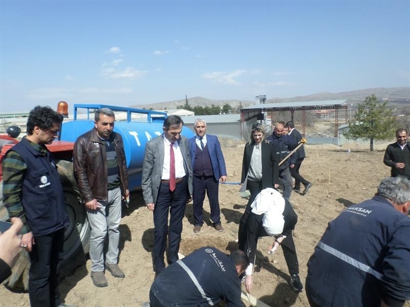 Malatya’da Antepfıstığı dikimi 