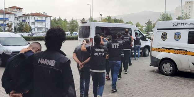 Malatya'da dev uyuşturucu operasyonu!