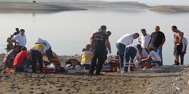 Malatya'da facia! 4 çocuk baraj gölünde boğuldu