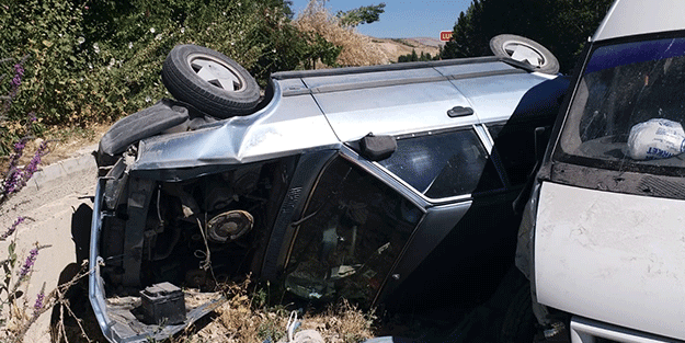 Malatya’da feci kaza! 12 kişi yaralandı