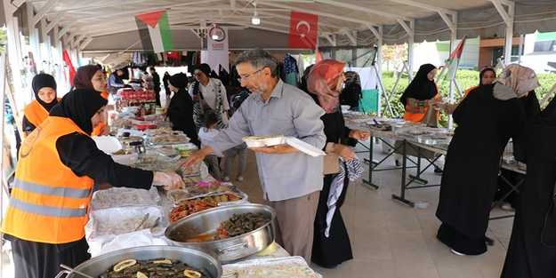 Malatya'da Gazze yararına kermes