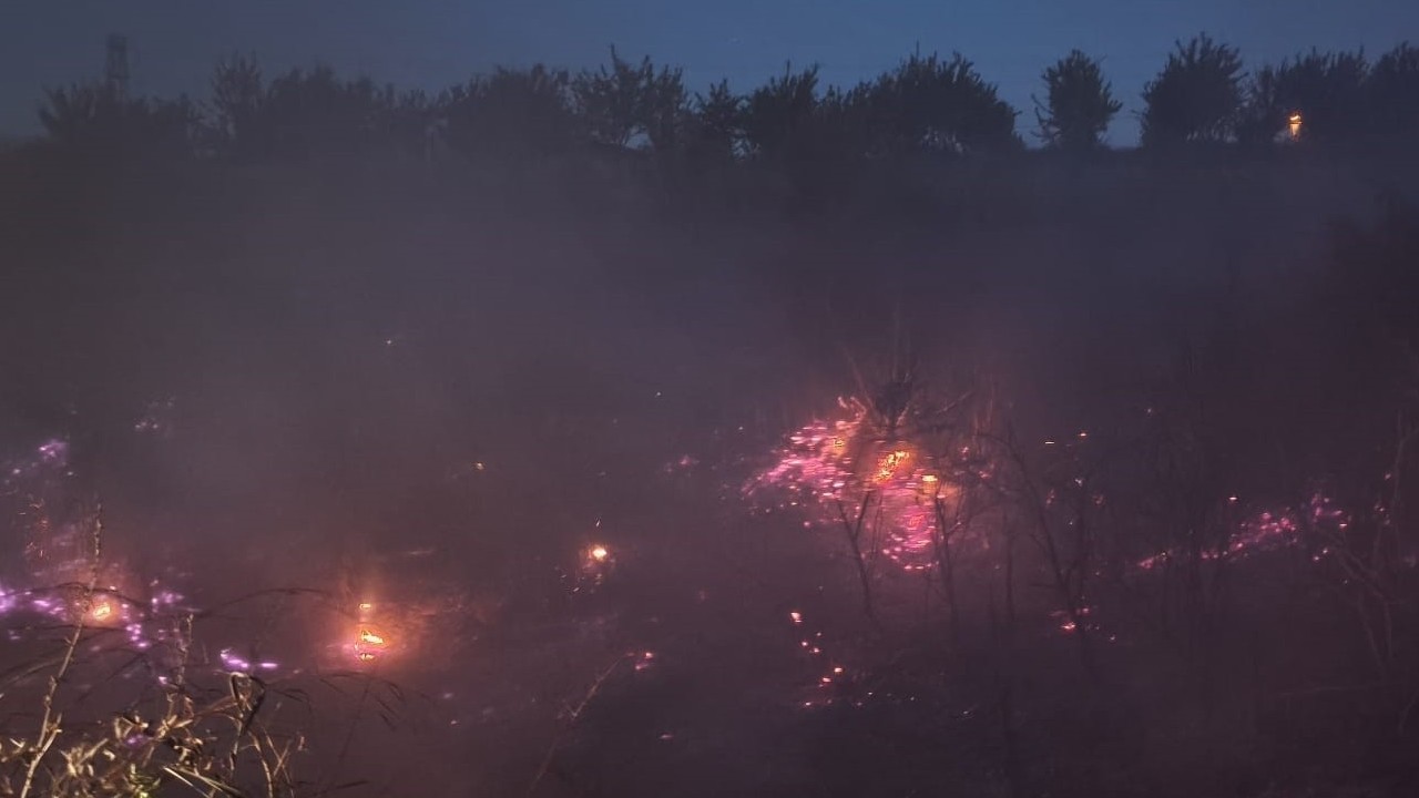 Malatya’da iki ayrı noktada yangın