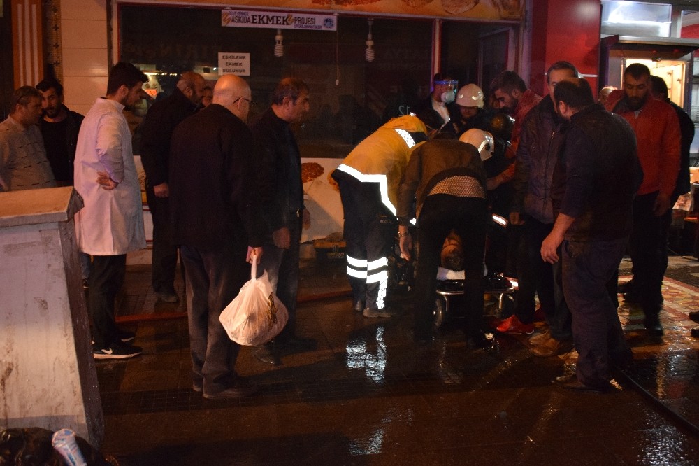 Malatya’da iş yerinde dumandan etkilenen şahıs hastaneye kaldırıldı 