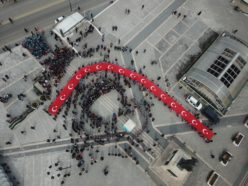Malatya’da ‘İstiklalden istikbale’ yürüyüşü 