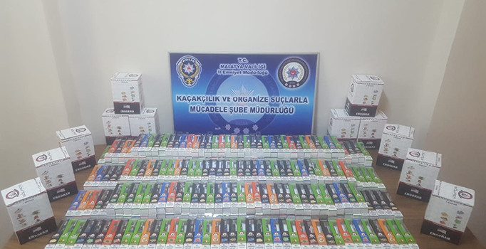 Malatya’da kaçak sigara operasyonu: 2 kişi gözaltına alındı