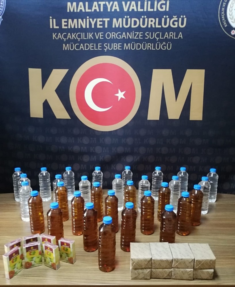 Malatya’da kaçakçılık operasyonu 