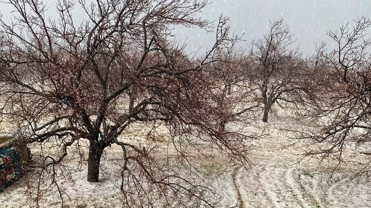 Bir ilimizde korkulan oldu: gökten bir anda patır patır yağmaya başladı!