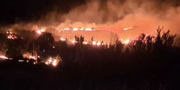 Malatya'da korkutan yangın