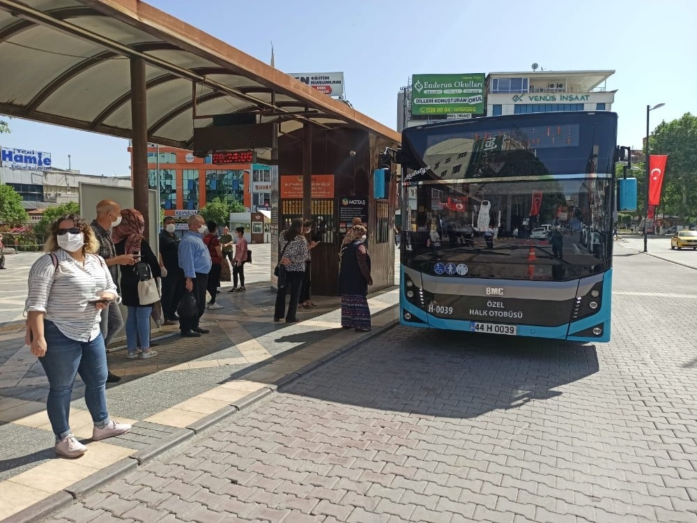 Malatya’da maske takma zorunluluğu başladı 