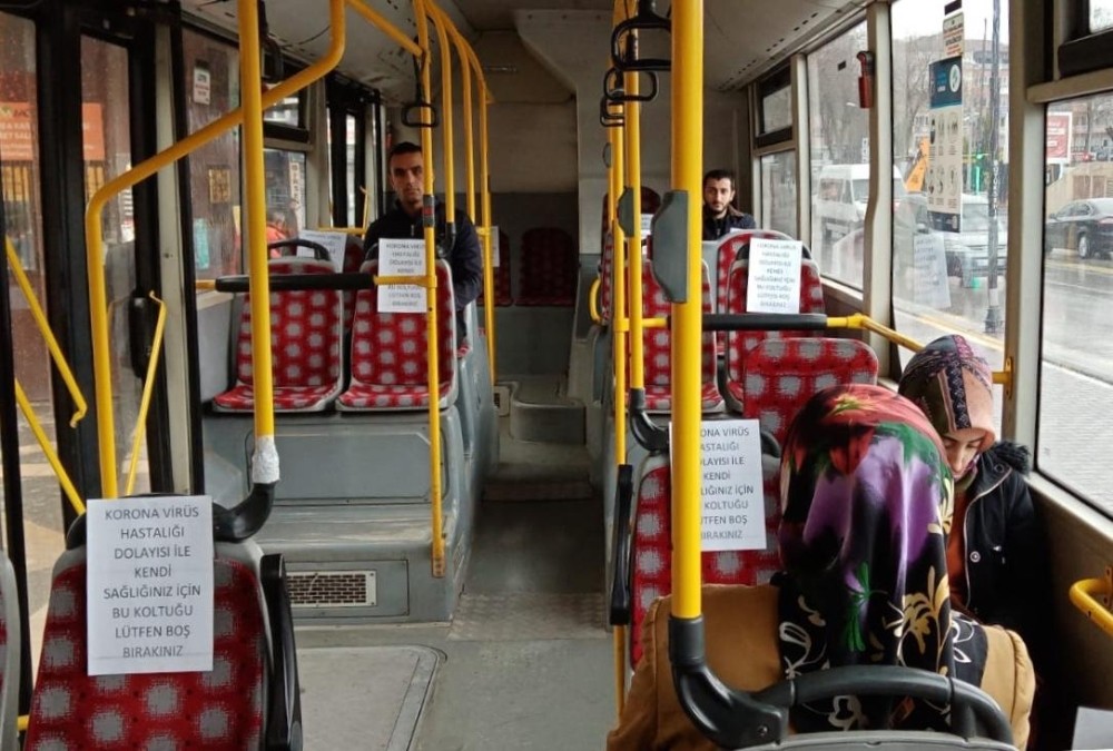 Malatya’da otobüslerde 
