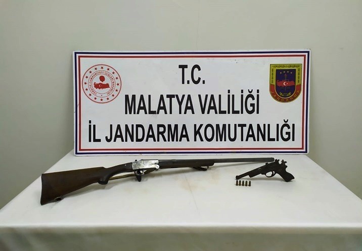 Malatya’da silah kaçakçılığı 