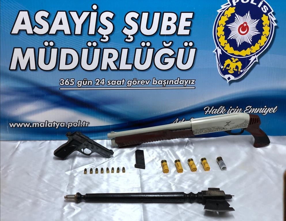 Malatya’da silahlı saldırı şüphelisi yakalandı 
