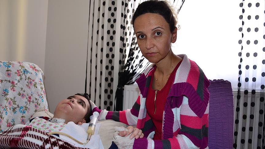 Malatya'da SMA hastası Mehmethan'a sıcak yuva