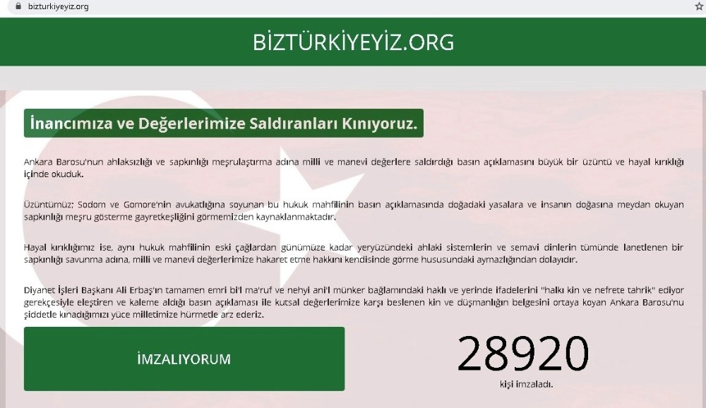 Malatya’da STK’lardan imza kampanyası 