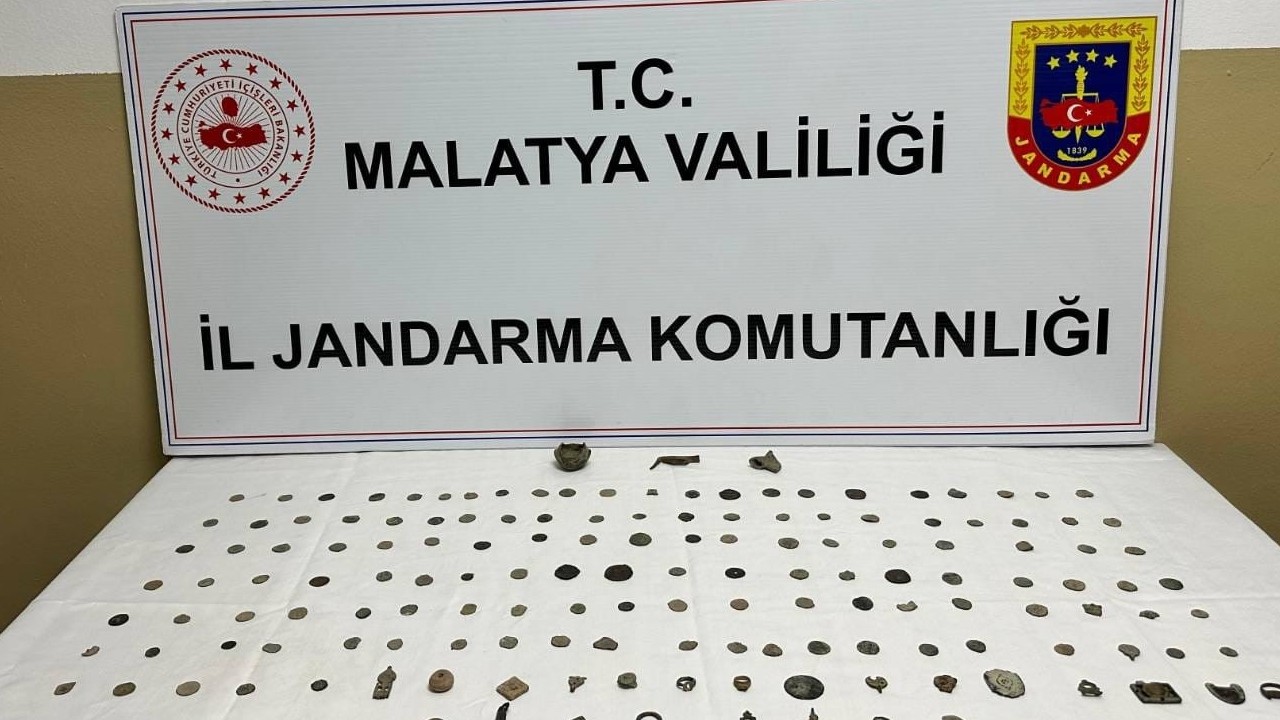 Malatya’da tarihi eser operasyonu