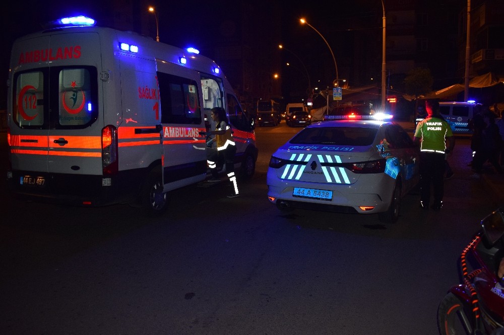 Malatya’da trafik kazası: 2 yaralı 