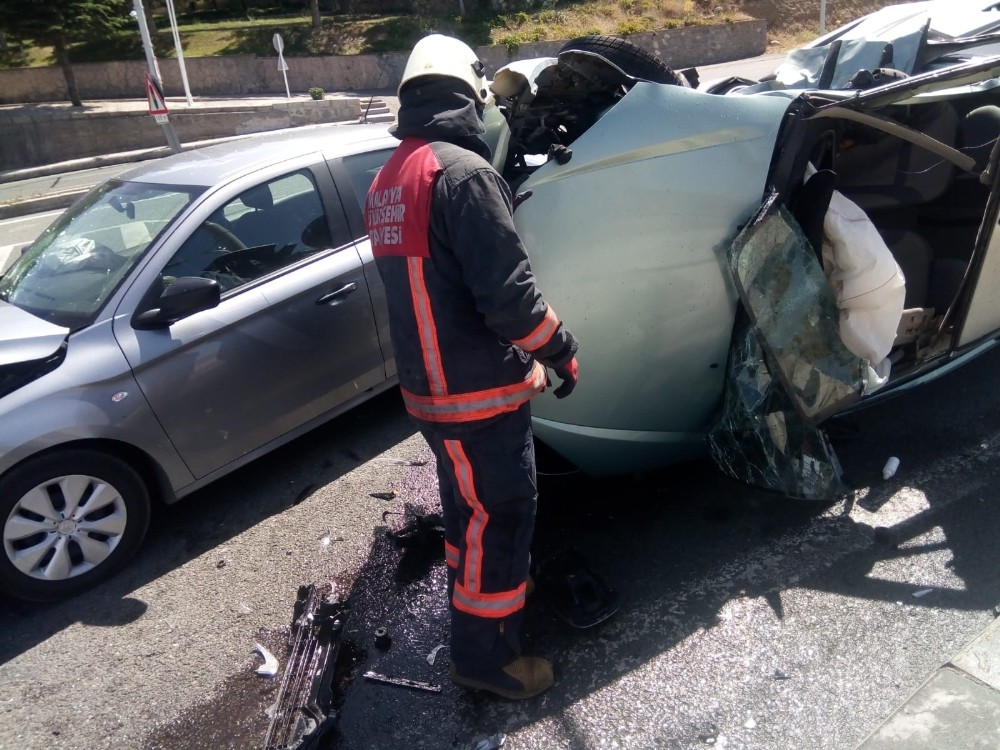 Malatya’da trafik kazası: 2 yaralı 