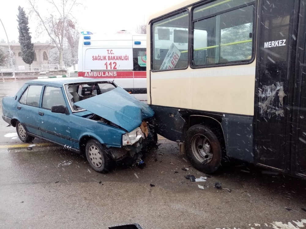 Malatya’da trafik kazası: 3 yaralı 