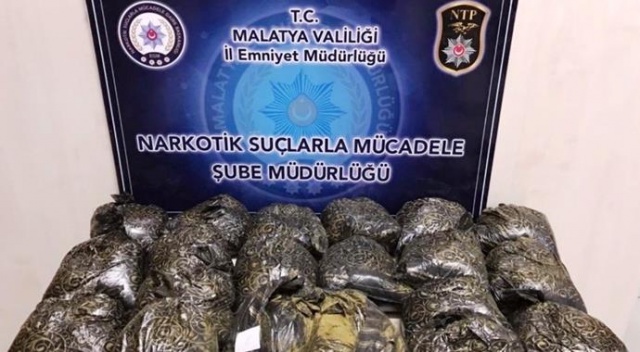 Malatya'da uyuşturucu operasyonu 1 tutuklama
