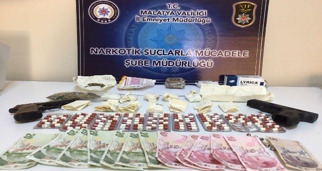 Malatya’da uyuşturucu operasyonu: 10 kişi tutuklandı