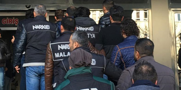 Malatya'da uyuşturucu ticareti yapanlara yönelik operasyon: Gözaltılar var
