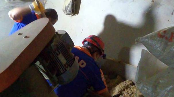 Malatya'da yem karma makinesine düşen işçinin feci sonu!