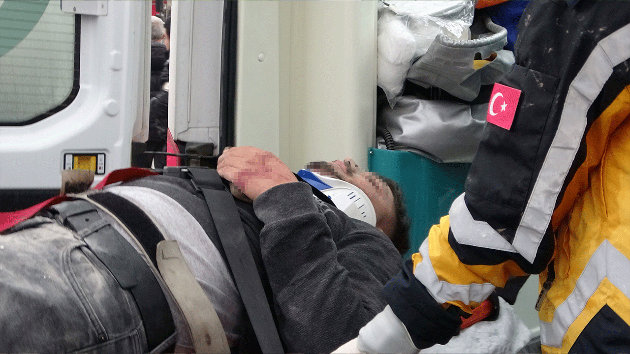 Malatya’da yıkım sırasında korkutan olay!