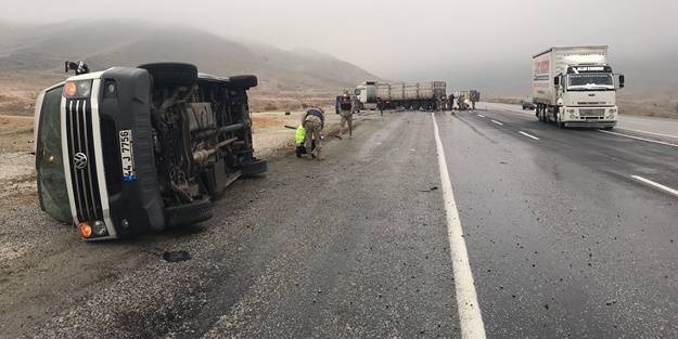 Malatya'da zincirleme kaza: 3 yaralı