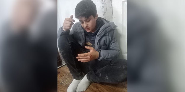 Malatya'daki depremde panikleyen çocuk balkondan atladı