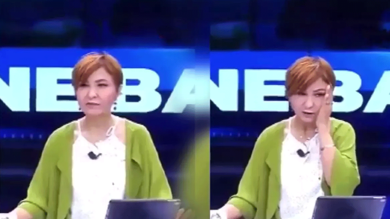 Malatya'daki depreme canlı yayında yakalandı! Spikerin zor anları