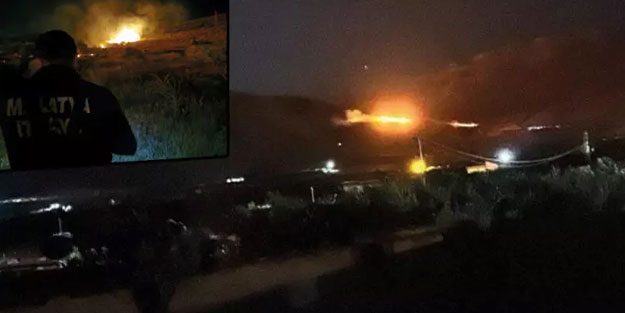 Malatya’daki orman yangını 3 saat sonra kontrol altına alındı