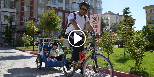 Malatyalı mühendis, güneş enerjisiyle çalışan bisiklet yaptı