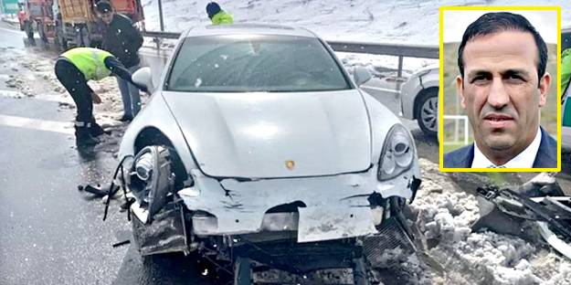 Malatyaspor başkanı kaza yaptı!