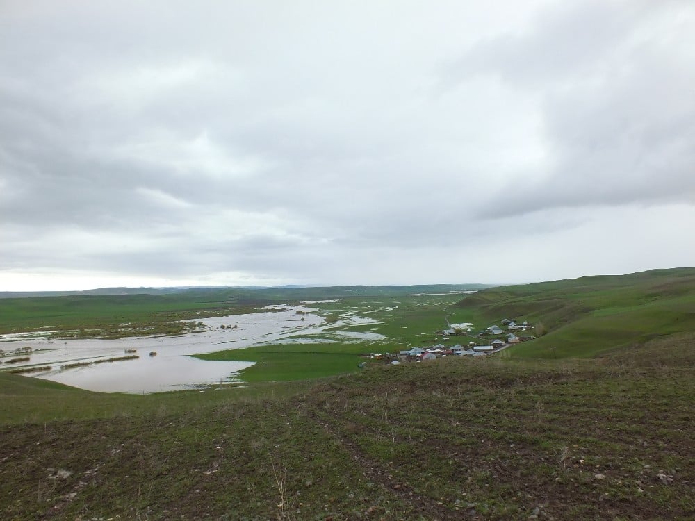 Malazgirt Ovası ikinci defa sular altında kaldı 
