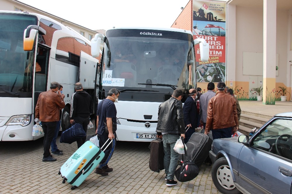 Malezya’dan getirilen 87 Türk Aydın’da karantinaya alındı 