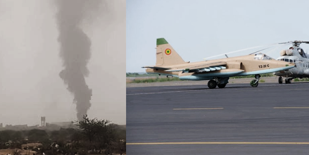 Mali'de cunta yönetiminin Rusya'dan aldığı savaş uçağı düştü