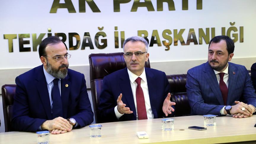 Maliye Bakanı Ağbal: Büyüyen Türkiye'yi engelleme çabaları var