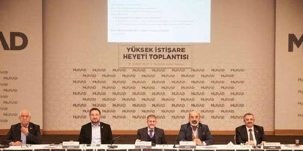 Maliye bakanı Nureddin Nebati, MÜSİAD istişare toplantısına katıldı