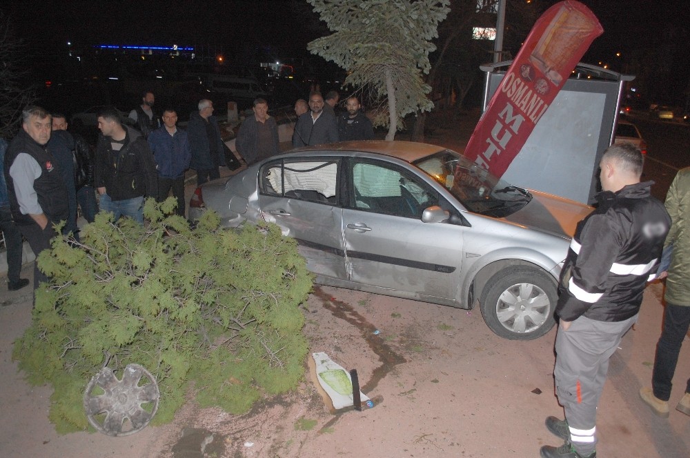 Malkara’da aynı saatte 2 ayrı kaza 