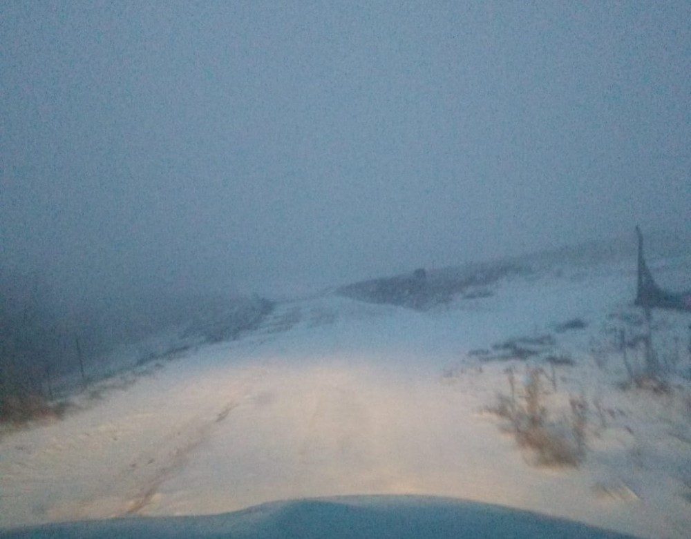 Malkara’da kar yağışı 