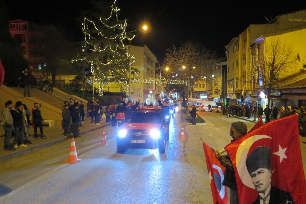 Malkara’da Mehmetçiğe destek 