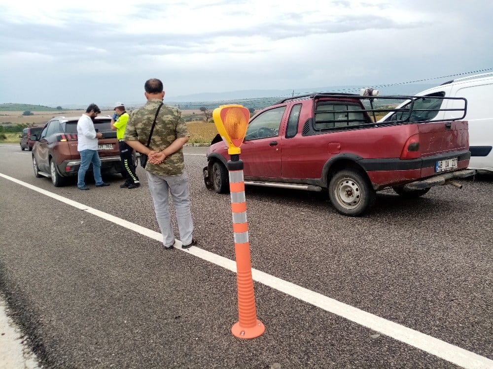 Malkara’da trafik kazası: 1 yaralı 