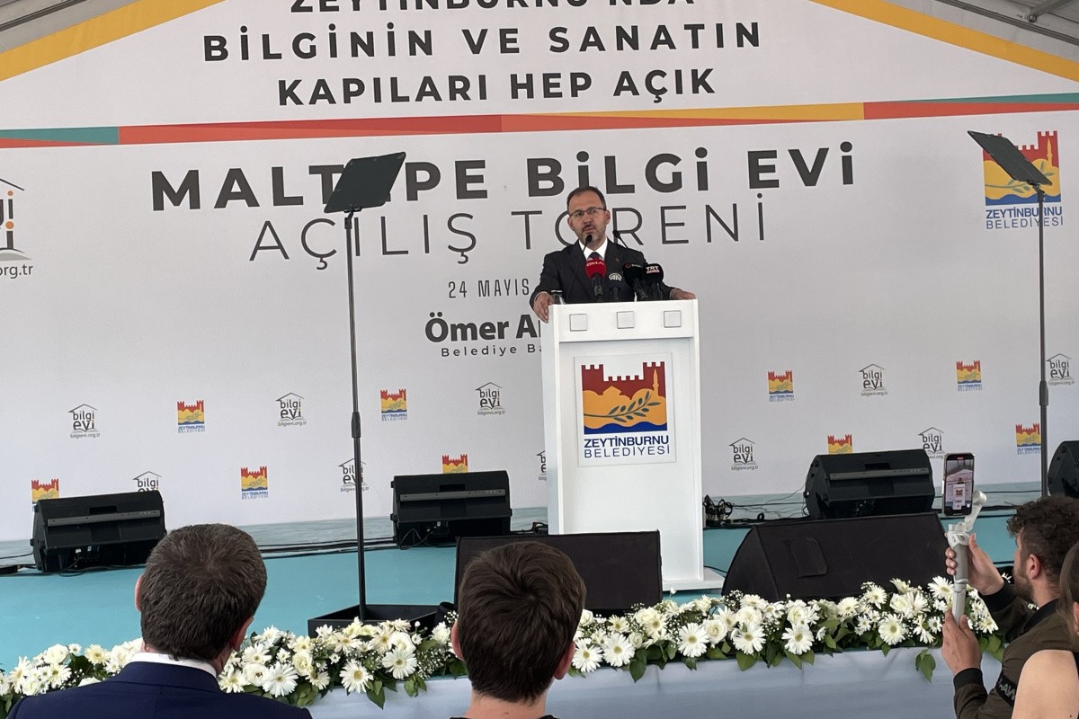 Maltepe Bilgi Evi Bakan Kasapoğlu’nun katılımıyla açıldı