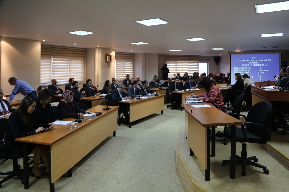 Maltepe’de 2020’nin ilk meclis toplantısı yapıldı 