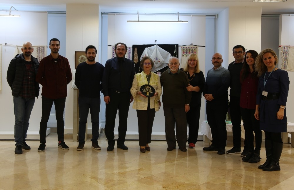 Maltepe’de ‘Geçmişten Günümüze’ nakış sergisi açıldı 