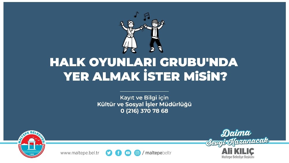 Maltepelilere halk oyunları kursu 